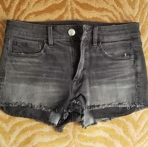 AE Hi-Rise Black Shortie